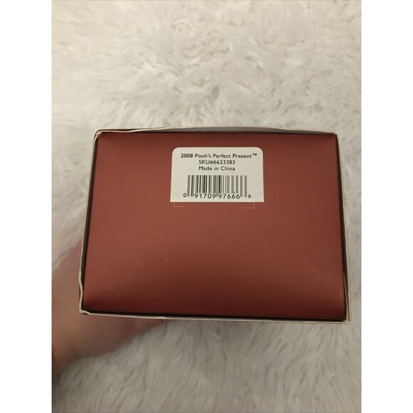 Lenox 2008 Pooh’s Pooh Bear Perfect Present Piglet Christmas Tree Ornament NIB - Picture 5 of 7